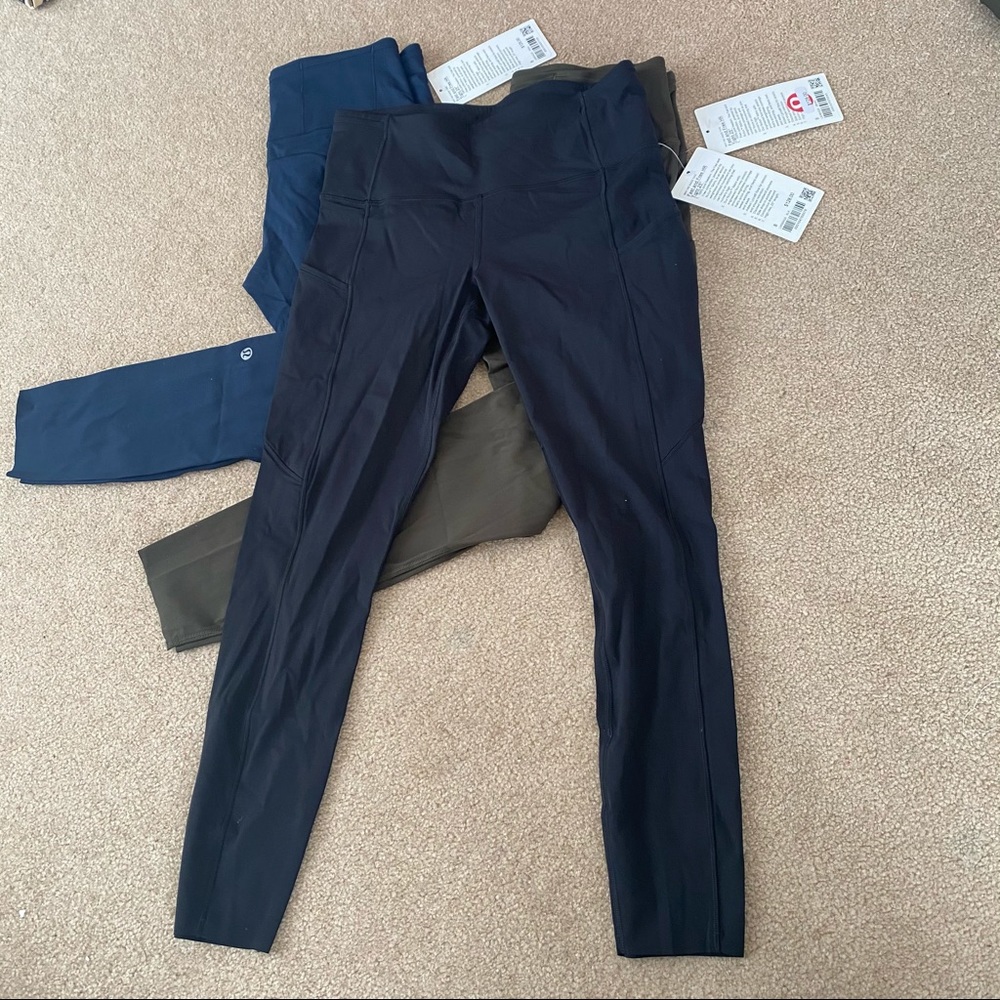 Lululemon New leggings HR 25" size 4 Fast Pace